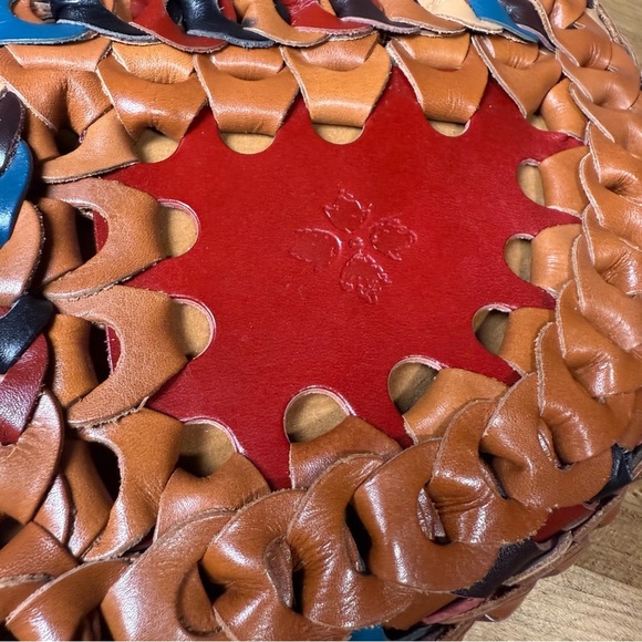 Patricia Nash Pisticci Flapover Crossbody Bag - Chainlink Collection - Picture 3 of 9